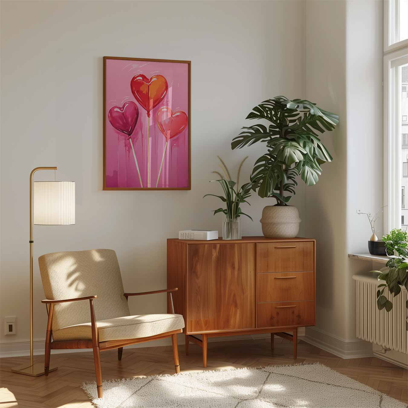 Liefdevolle Lollies Poster