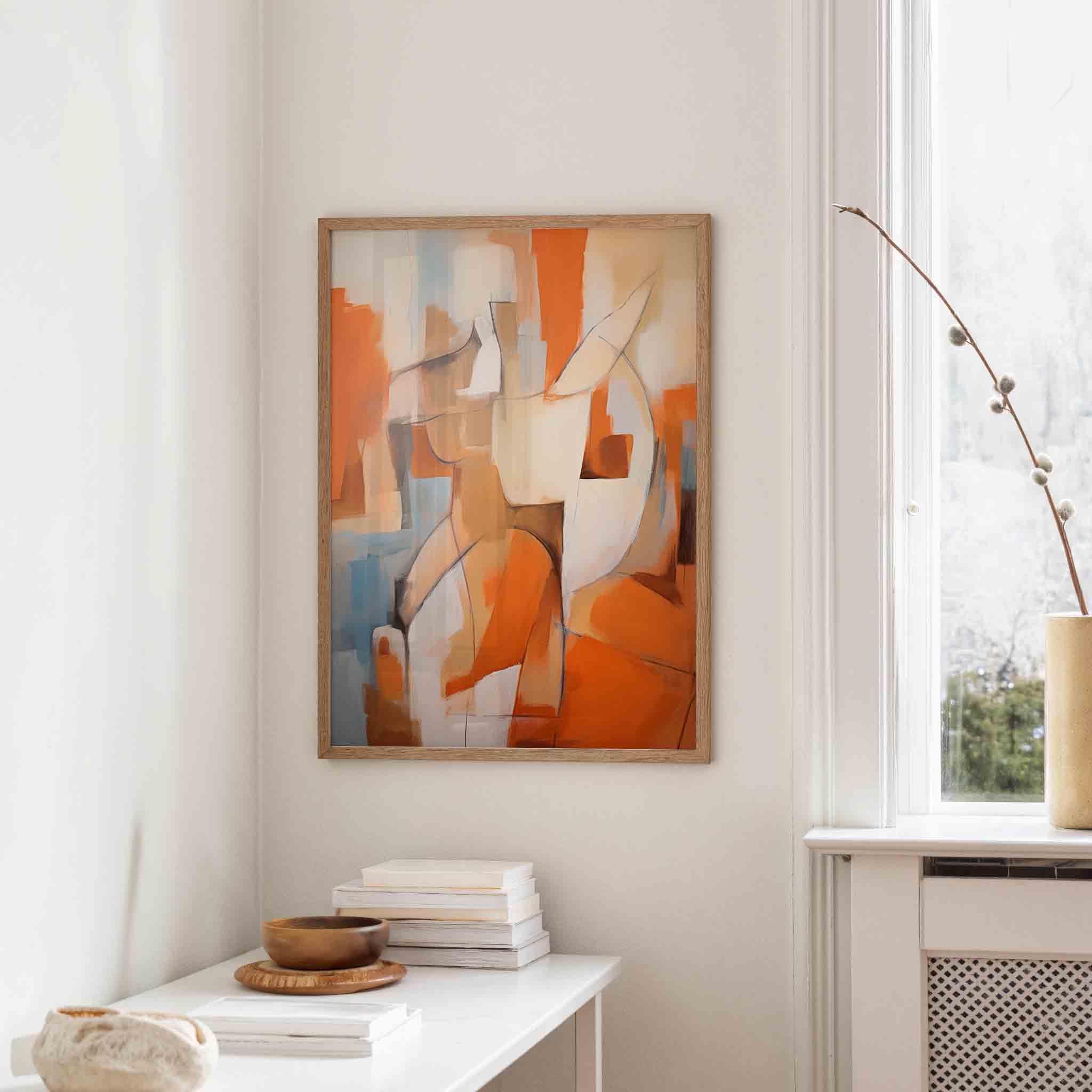 Abstracte vormen Poster