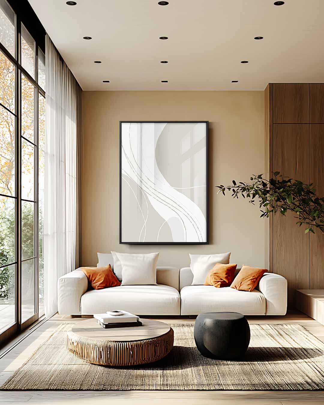Vleugen van Elegantie Kunstwerk-canvas-dibond-plexiglas-wanddecoratie-WallArtistic