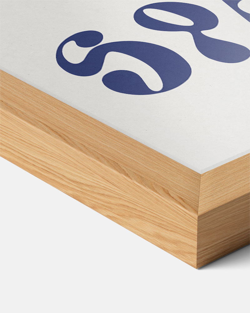 Inspirerende Typografie Poster-WallArtistic