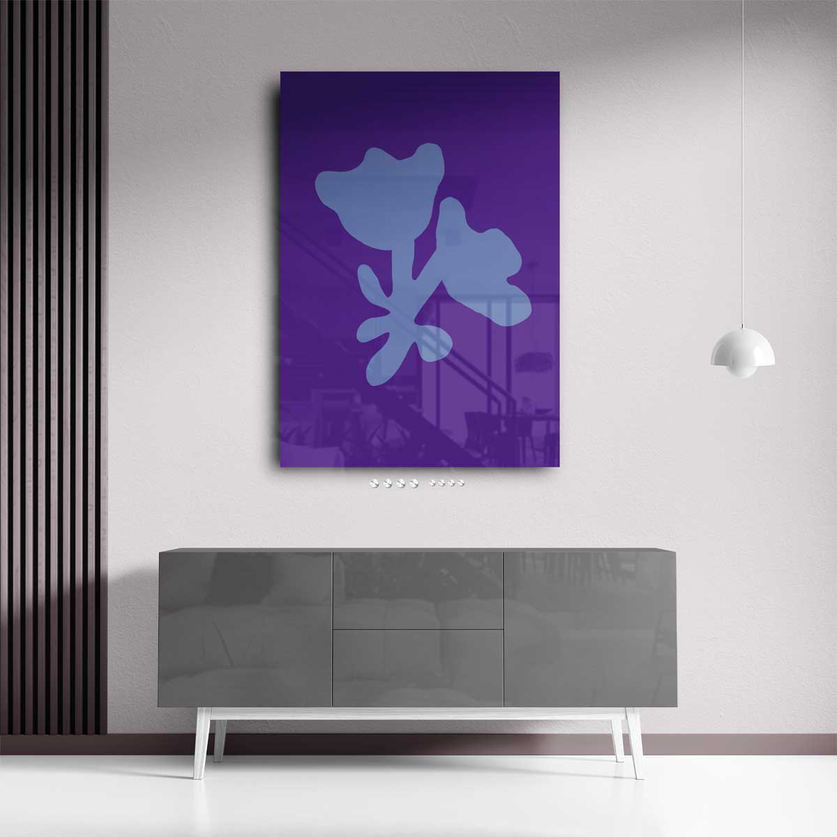 Verrassende Bloemvorm Studie Kunstwerk-canvas-dibond-plexiglas-wanddecoratie-WallArtistic