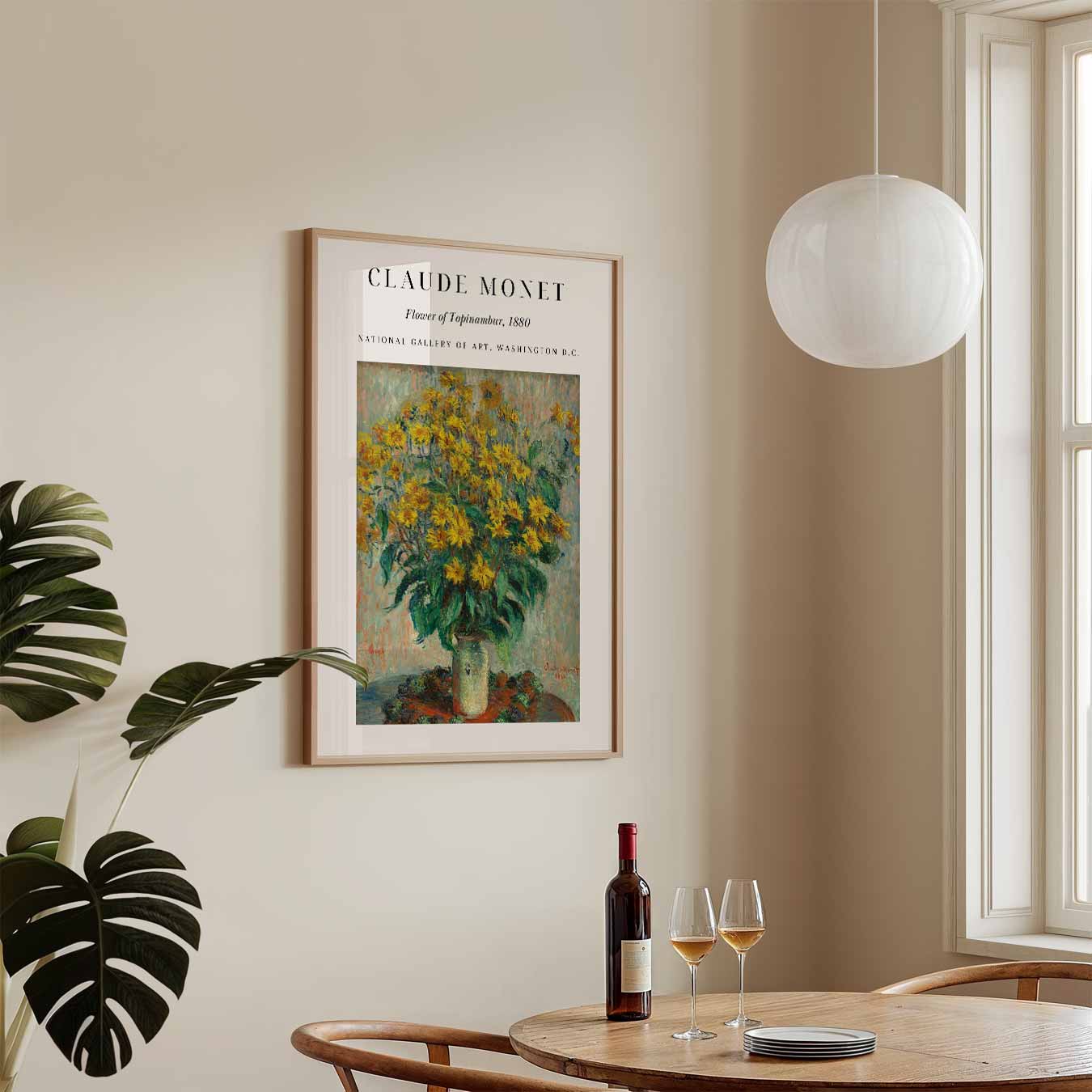 Monet's Bloemenpracht Poster