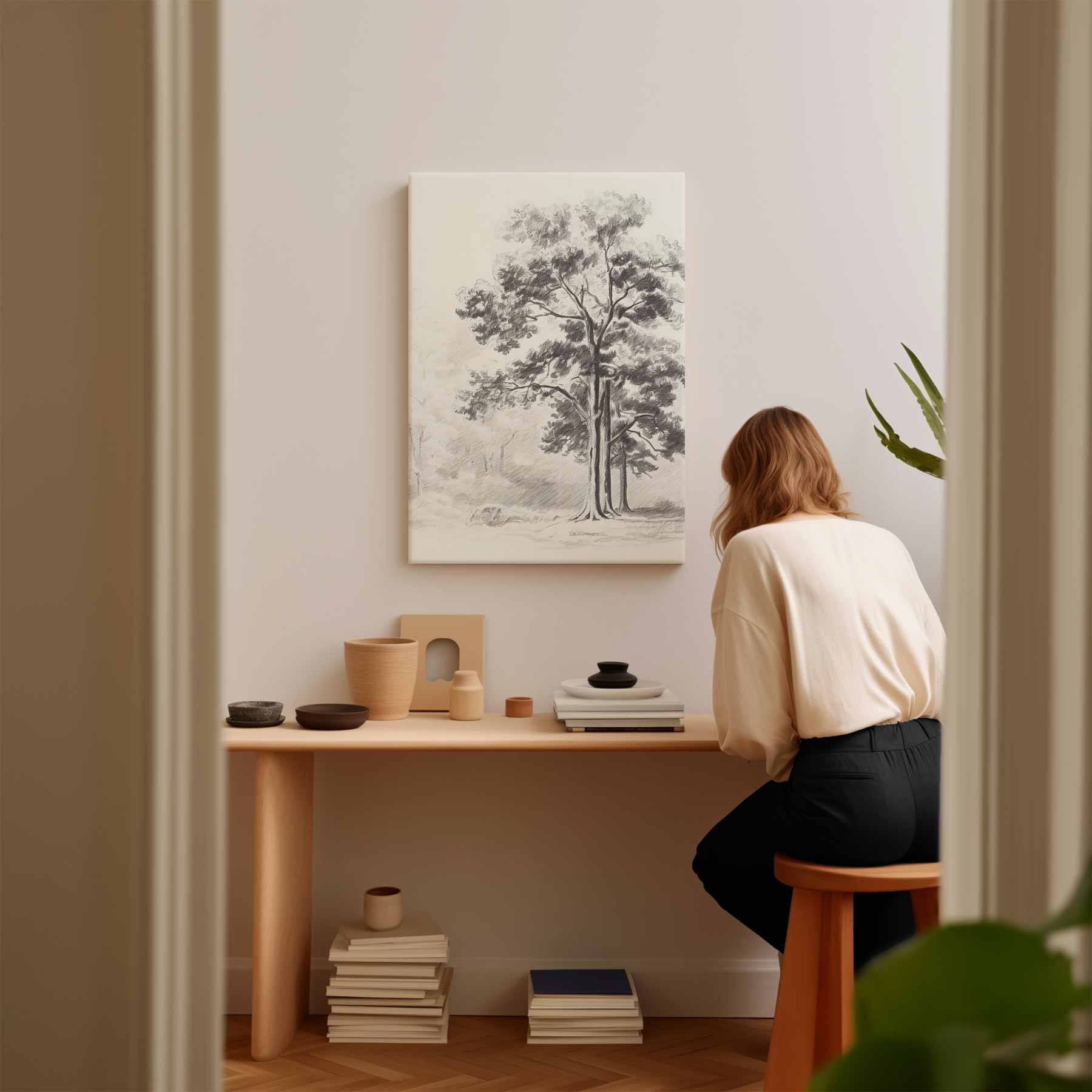 Magische Bosmomenten Kunstwerk-canvas-dibond-plexiglas-wanddecoratie-WallArtistic