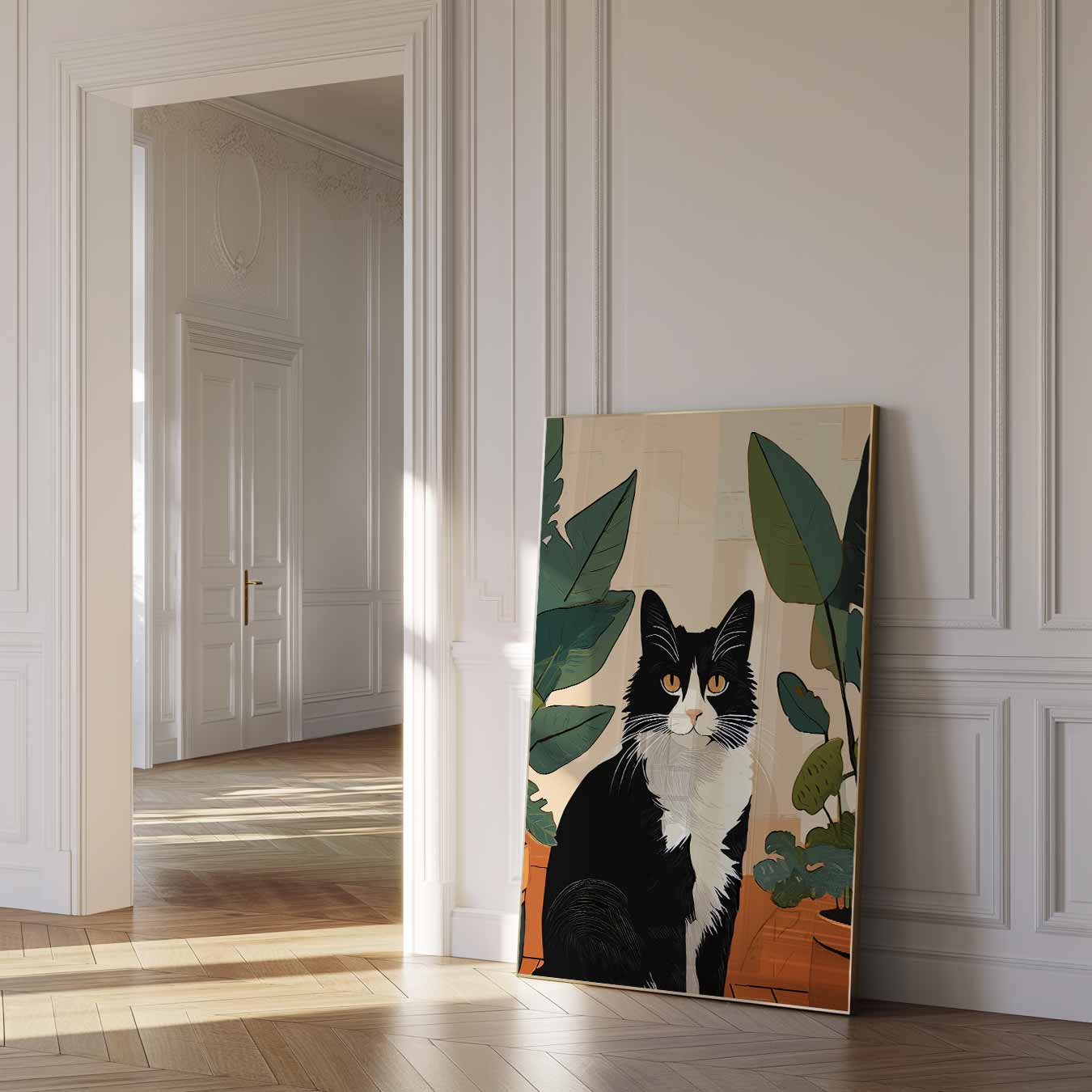 Stijlvolle Kattenwonders Poster
