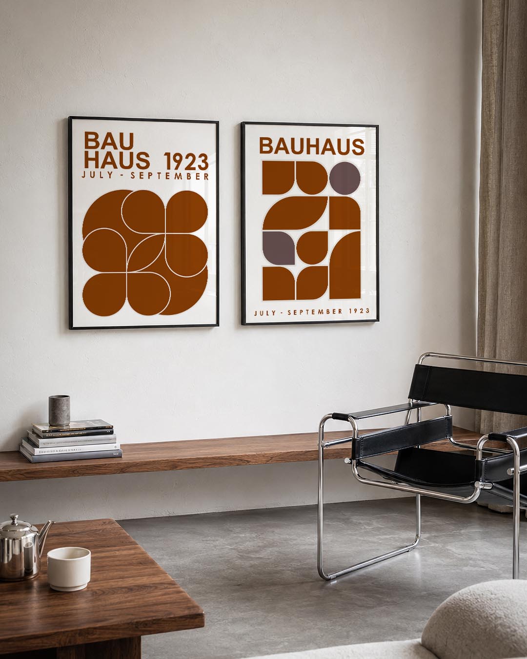 Ronde vormen harmonie Posterset