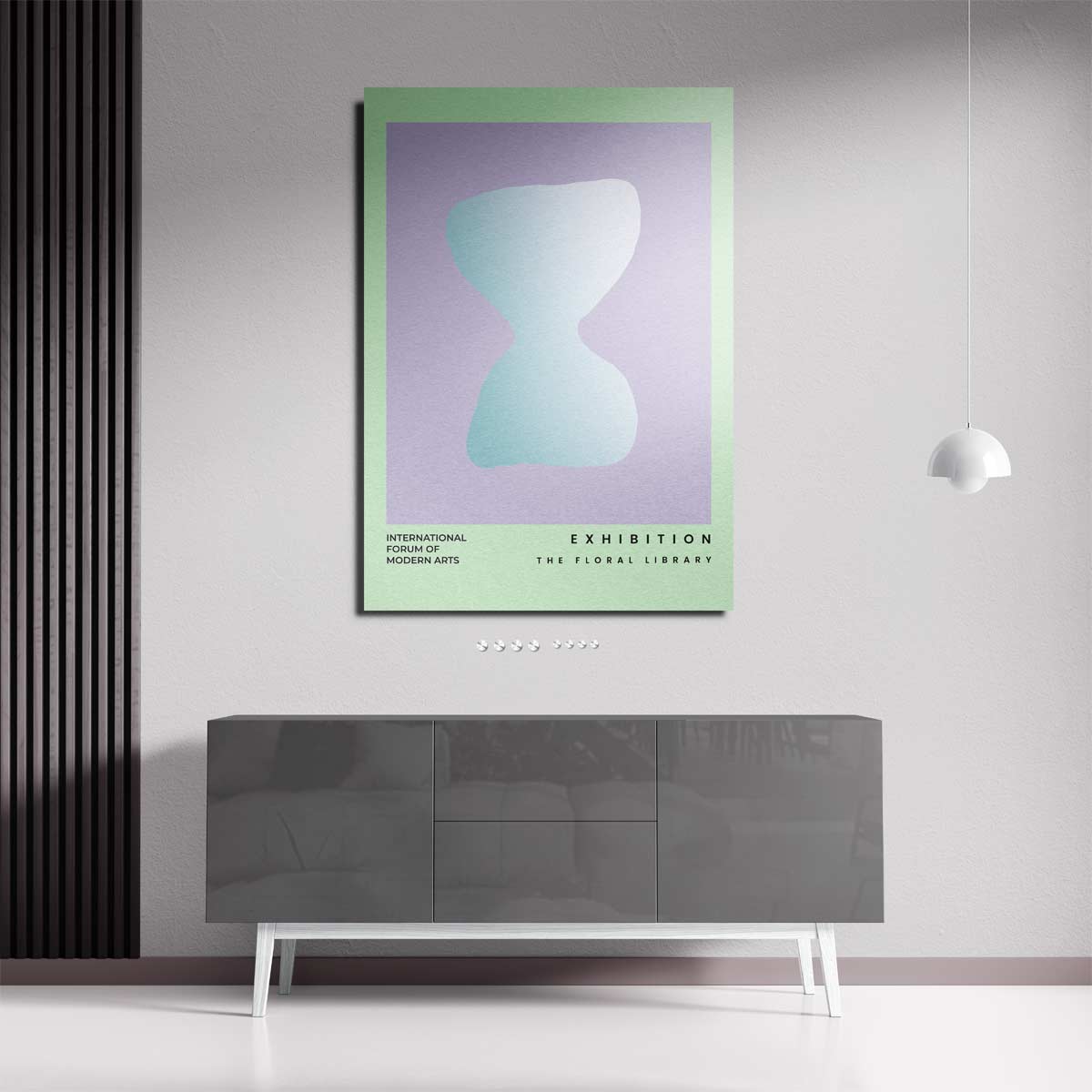 De Bloemenbibliotheek Expositie Poster