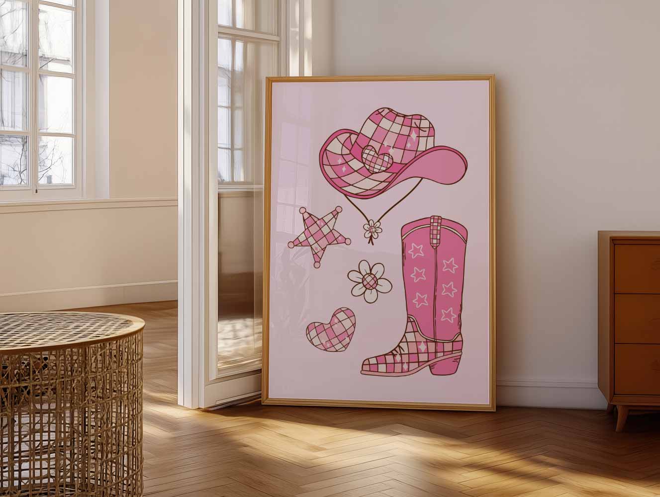 Cowboy Chique Poster