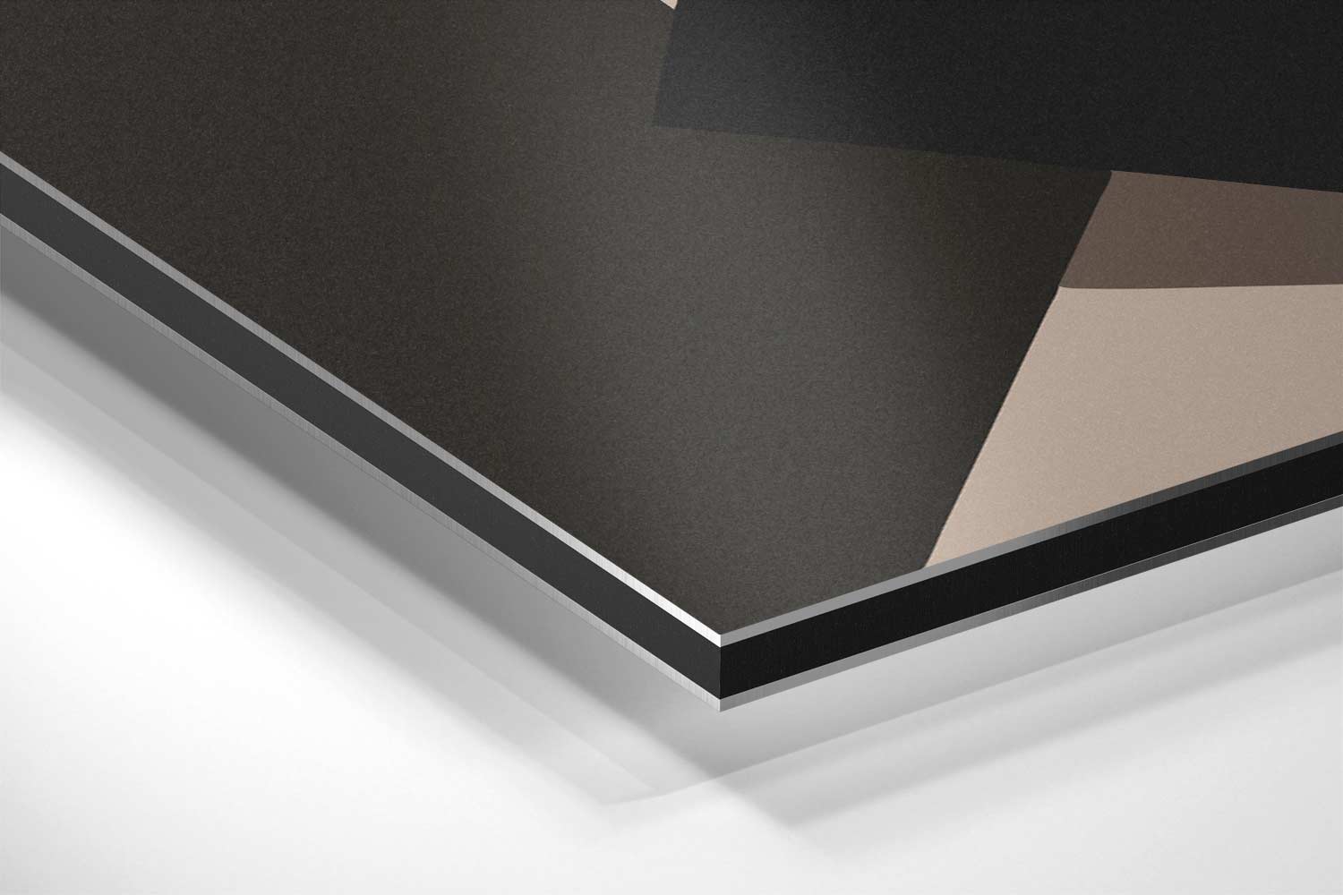 Abstracte Geometrische Compositie Kunstwerk-canvas-dibond-plexiglas-wanddecoratie-WallArtistic