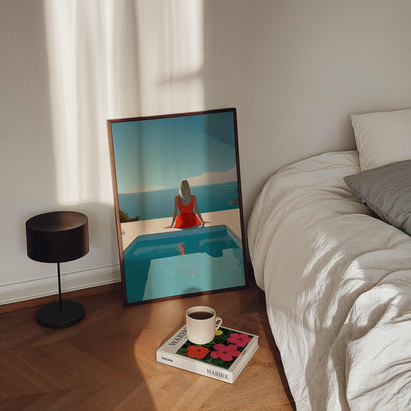 Droomachtige Zomeruitzicht Poster-WallArtistic