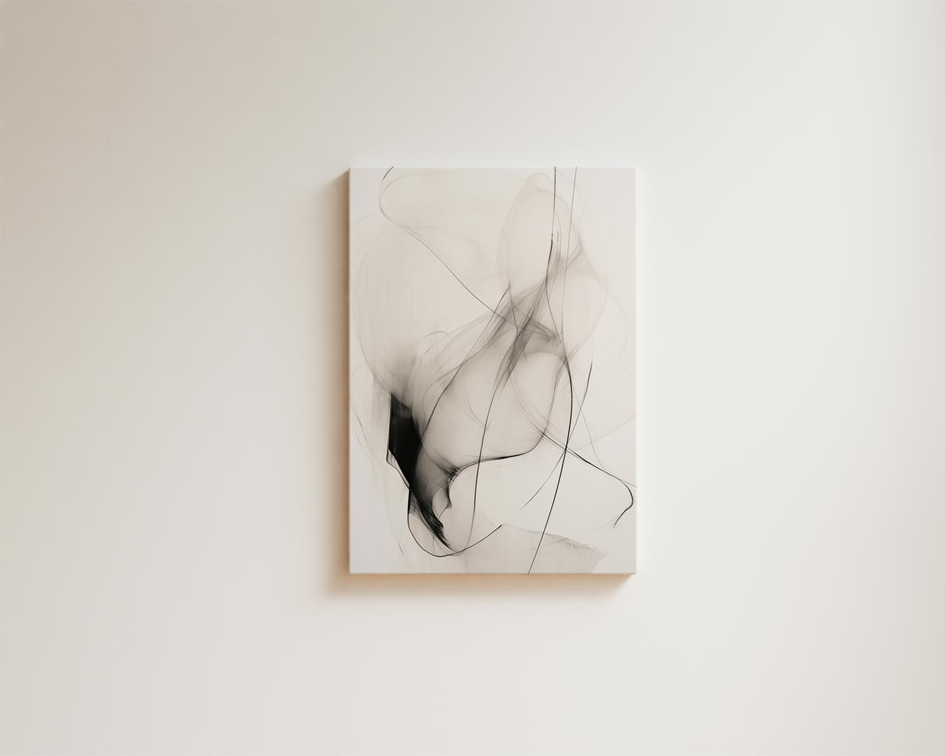 Poëtische Lijnen Kunstwerk-canvas-dibond-plexiglas-wanddecoratie-WallArtistic