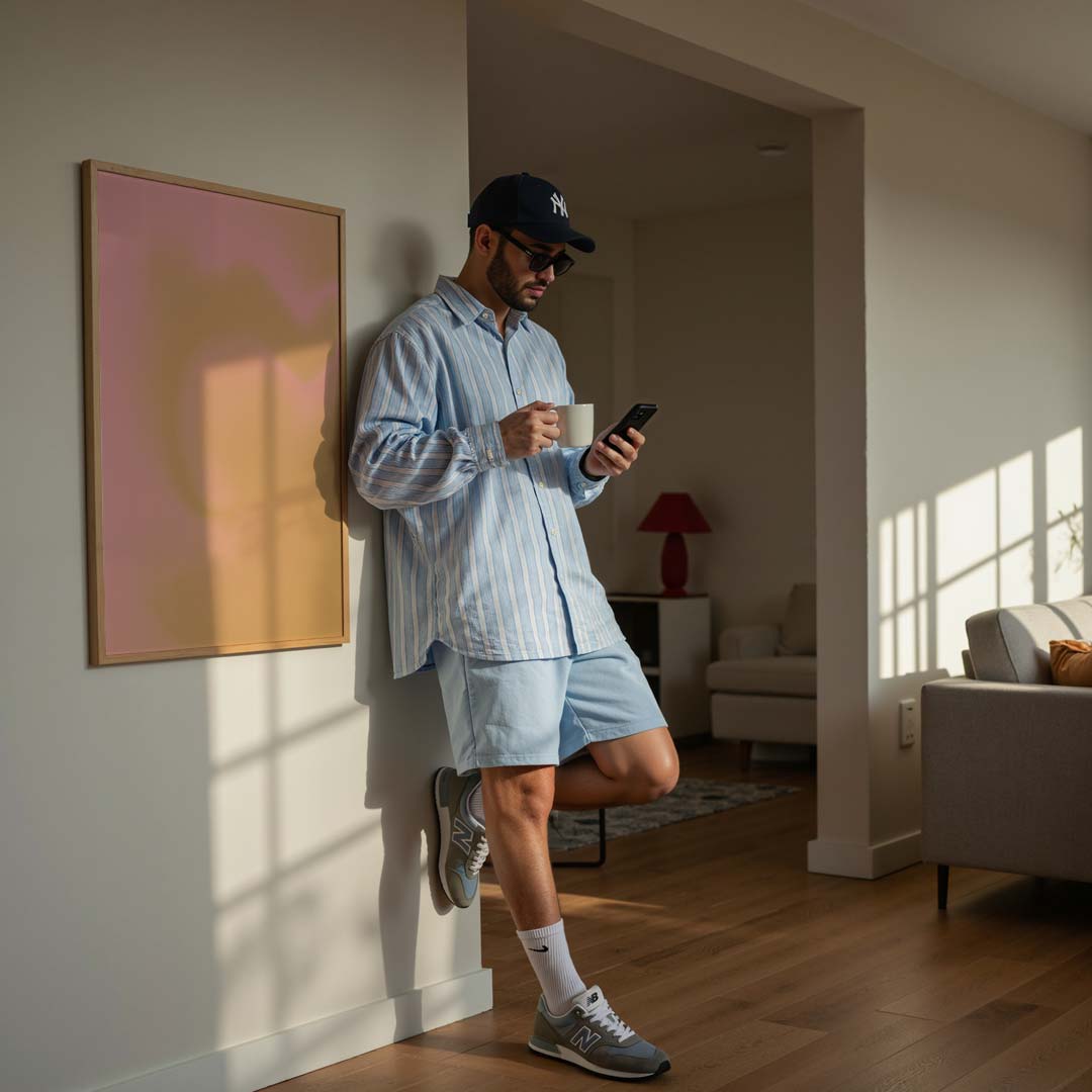 Vloeiende Pastel Poster-WallArtistic