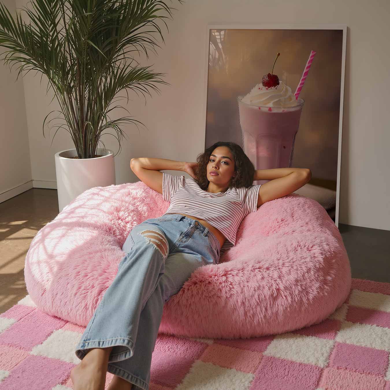 Romantische Milkshake Poster-WallArtistic