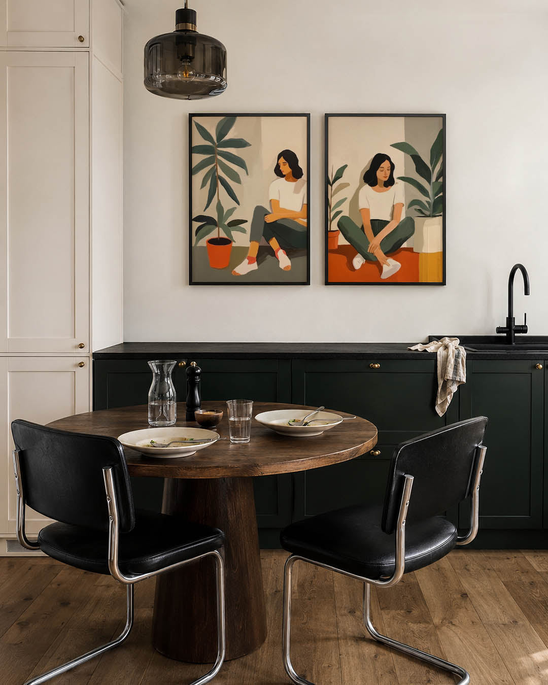 Rustige hoek Posterset