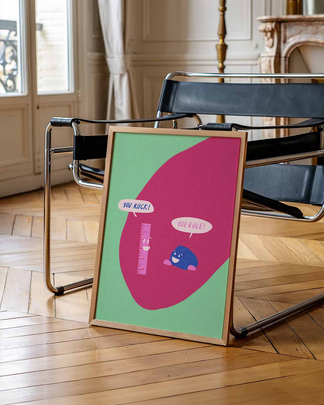Vrolijke Complimentenposter