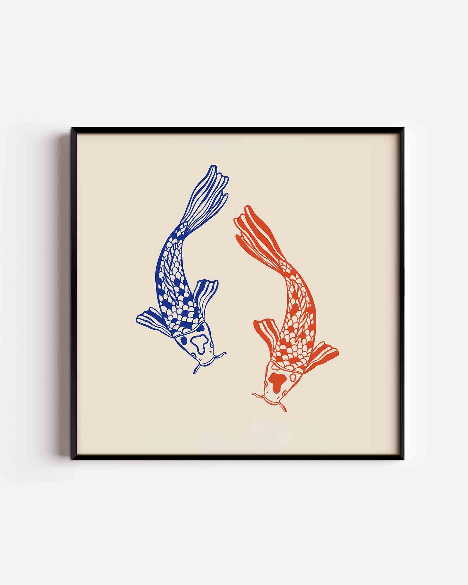 Koi vissen Poster