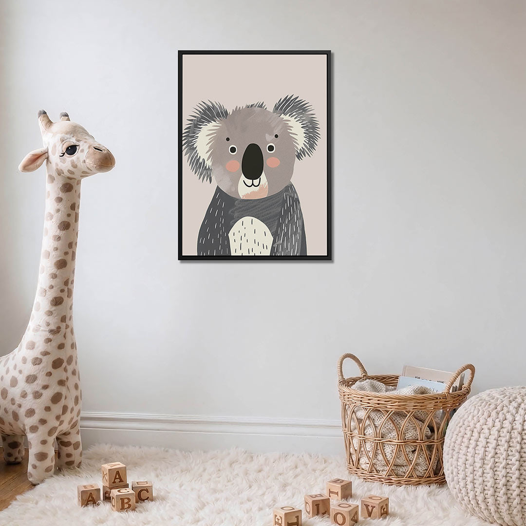 Koala illustratie Kunstwerk