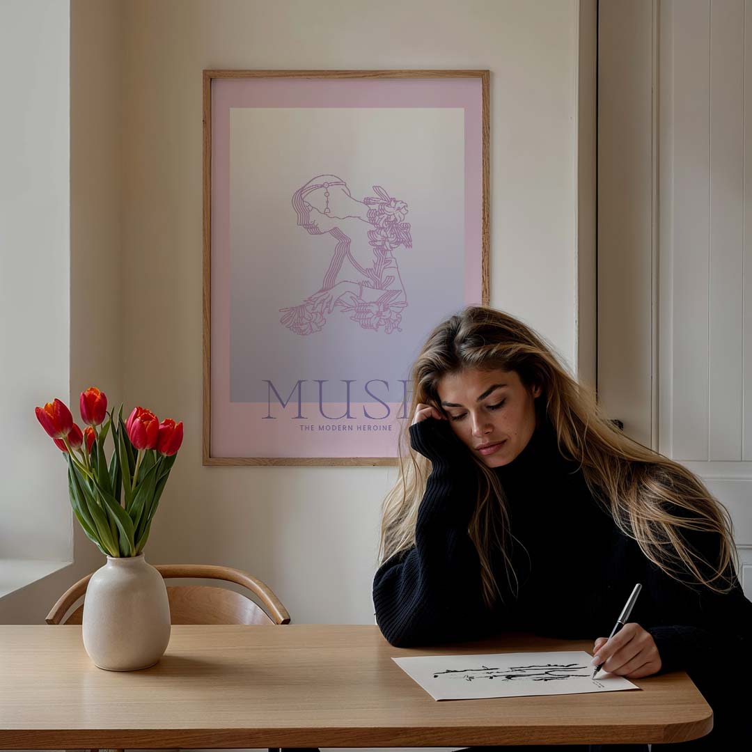 Muse: The Modern Heroine Poster-WallArtistic