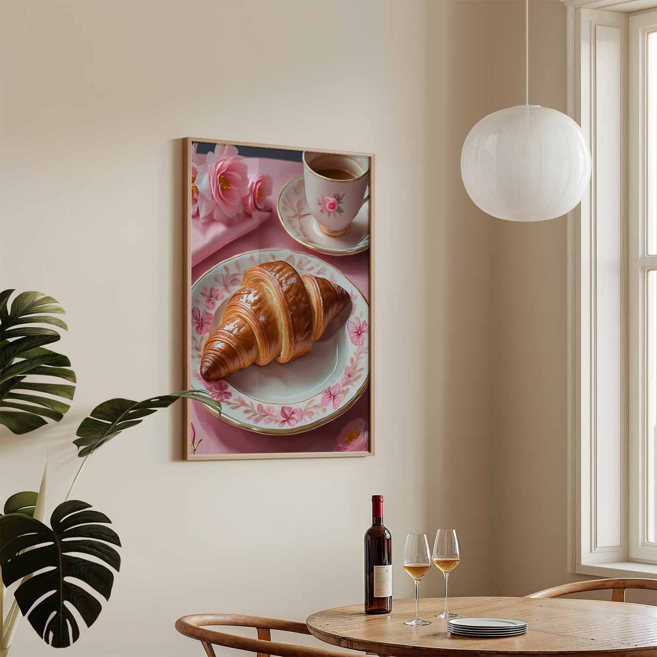 Zachte Romantiek Ontbijtposter-WallArtistic