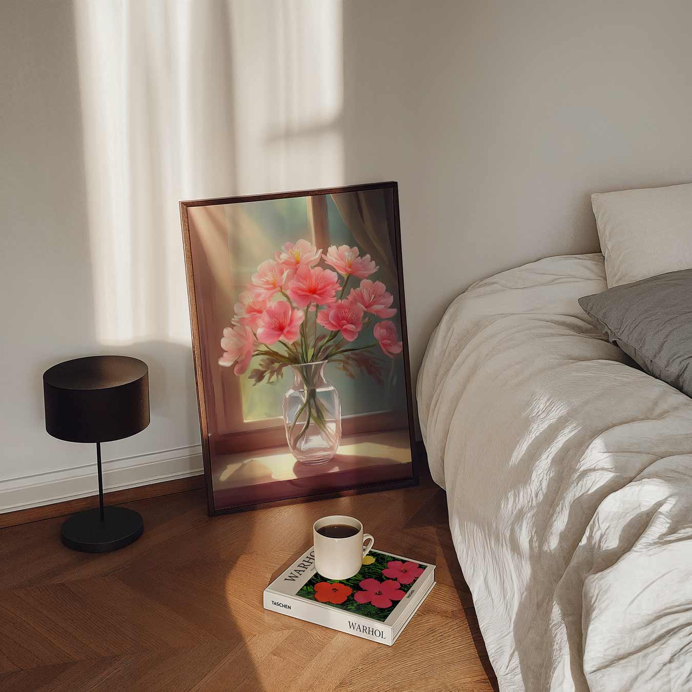 Zonnige Bloemenpracht Poster-WallArtistic