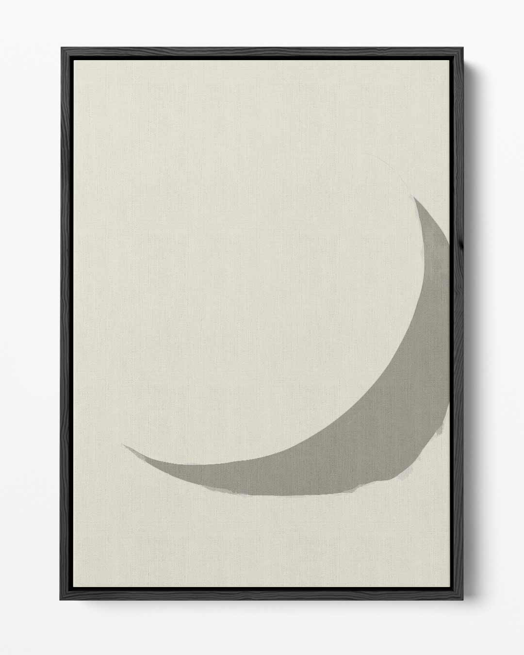 Sereen Halvemaan Abstract Kunstwerk-canvas-dibond-plexiglas-wanddecoratie-WallArtistic