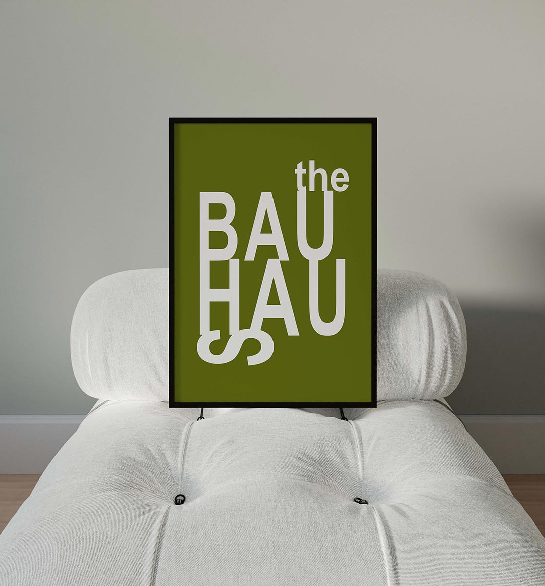 Typografie en kleur Poster