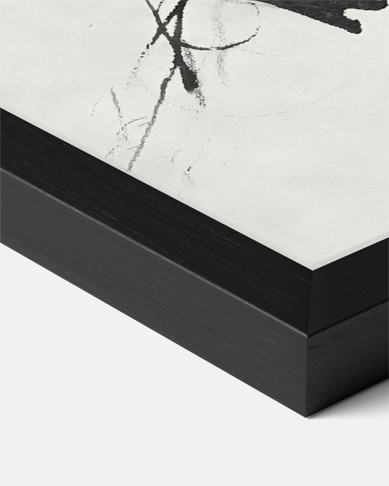 Elegante Lijntekening Vrouw Poster