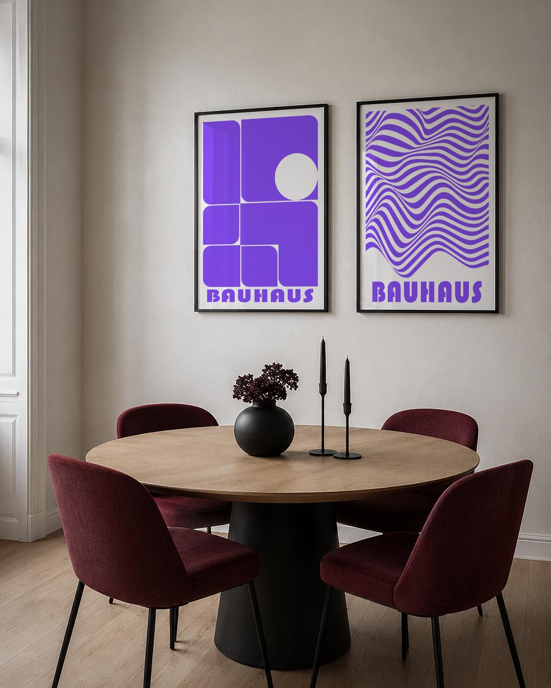 Vormen en vlakken Posterset