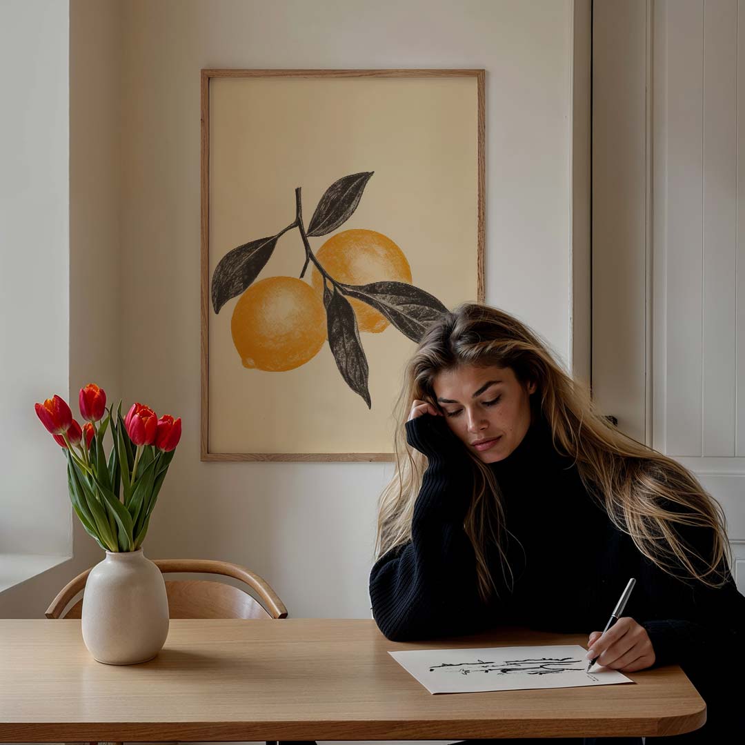 Citrus Charme Poster-WallArtistic