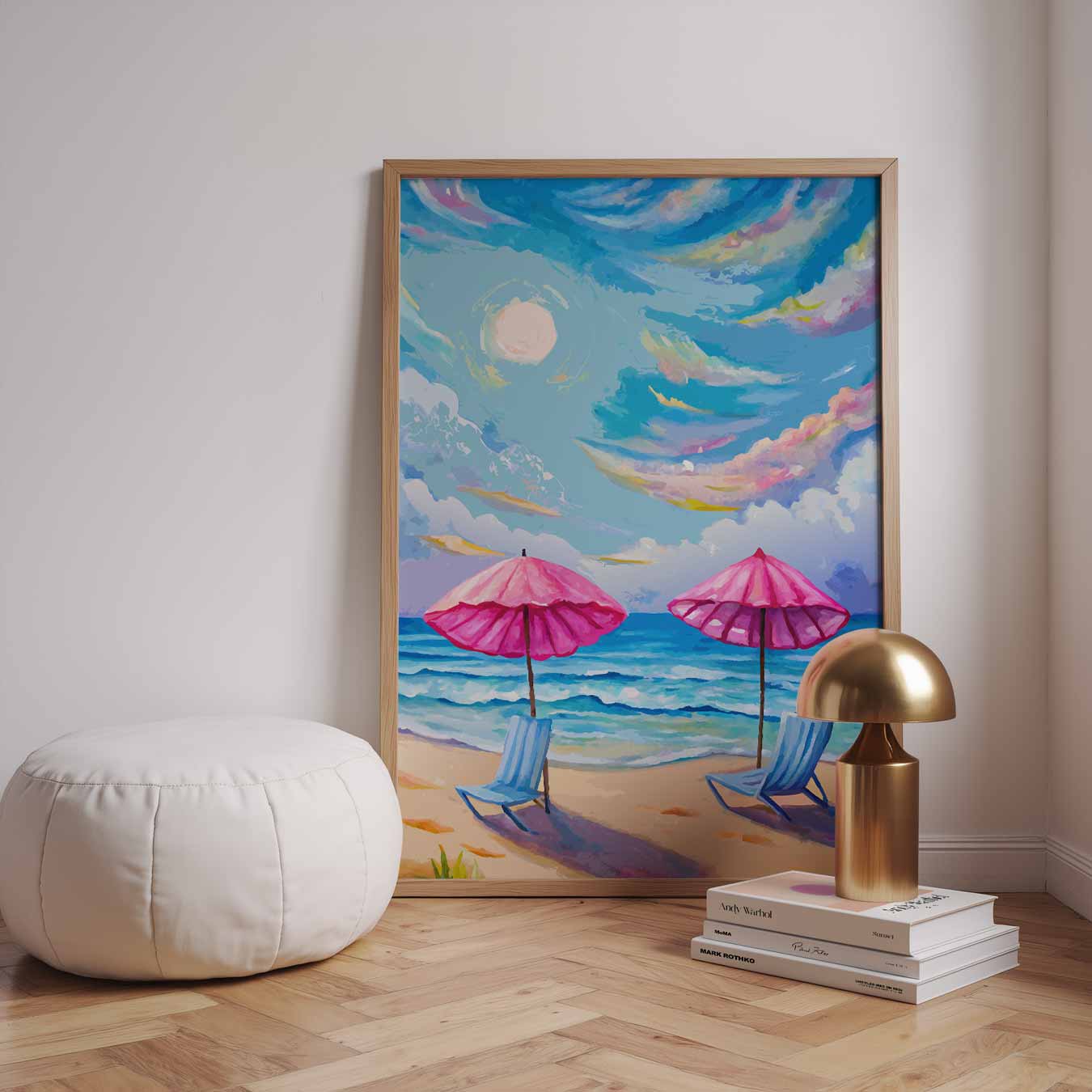 Tropische Stranddroom Poster