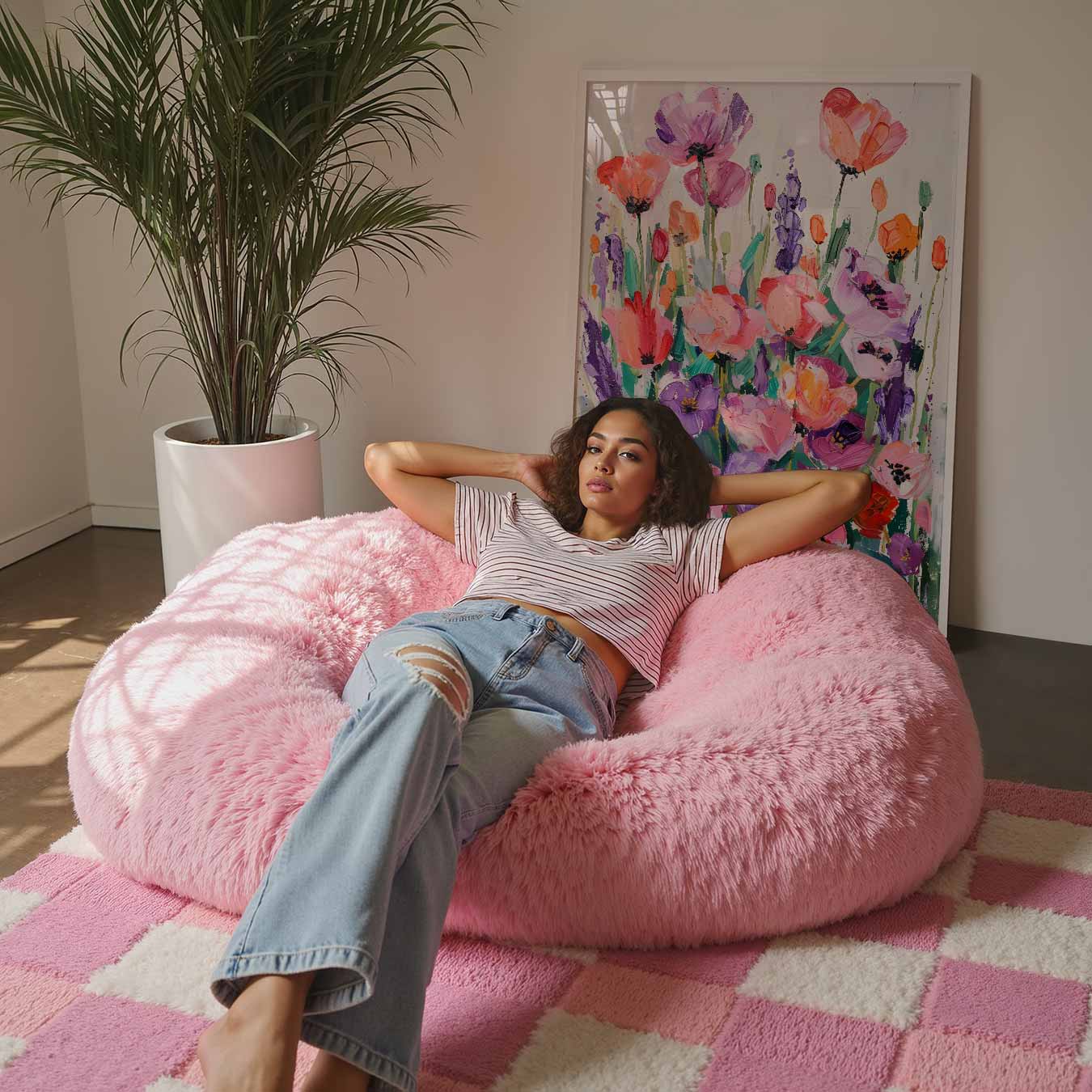 Kleurrijke Bloemenpracht Poster-WallArtistic