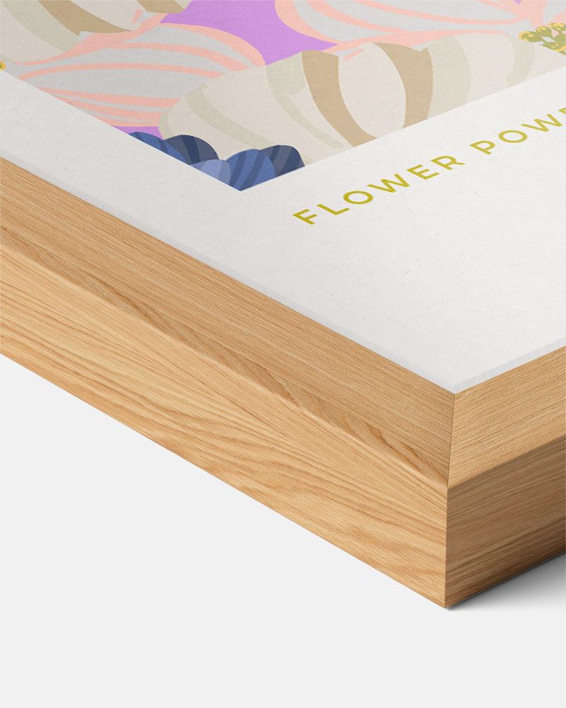 Bloemenkracht Poster-WallArtistic