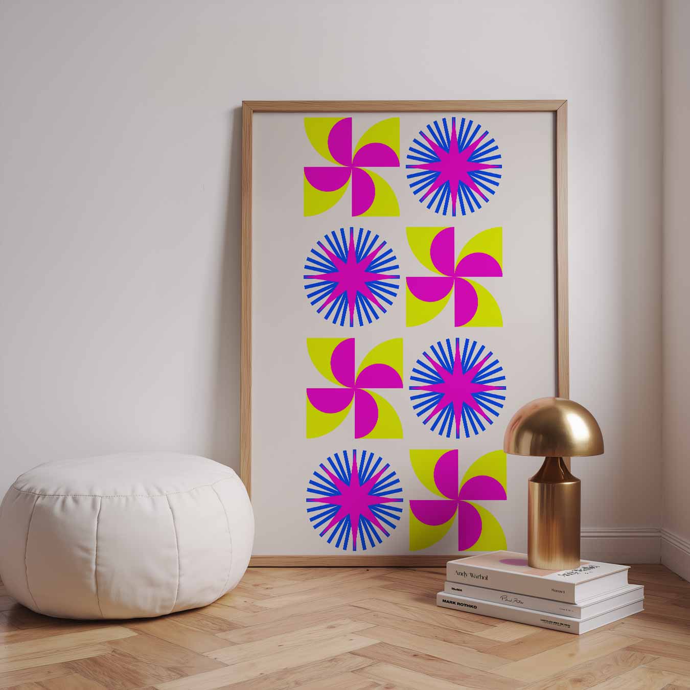 Retro Vibes Kunstposter