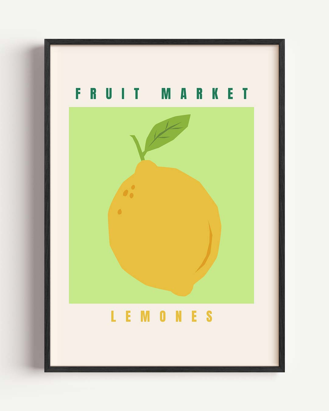 Zomerse Citroen Poster-WallArtistic