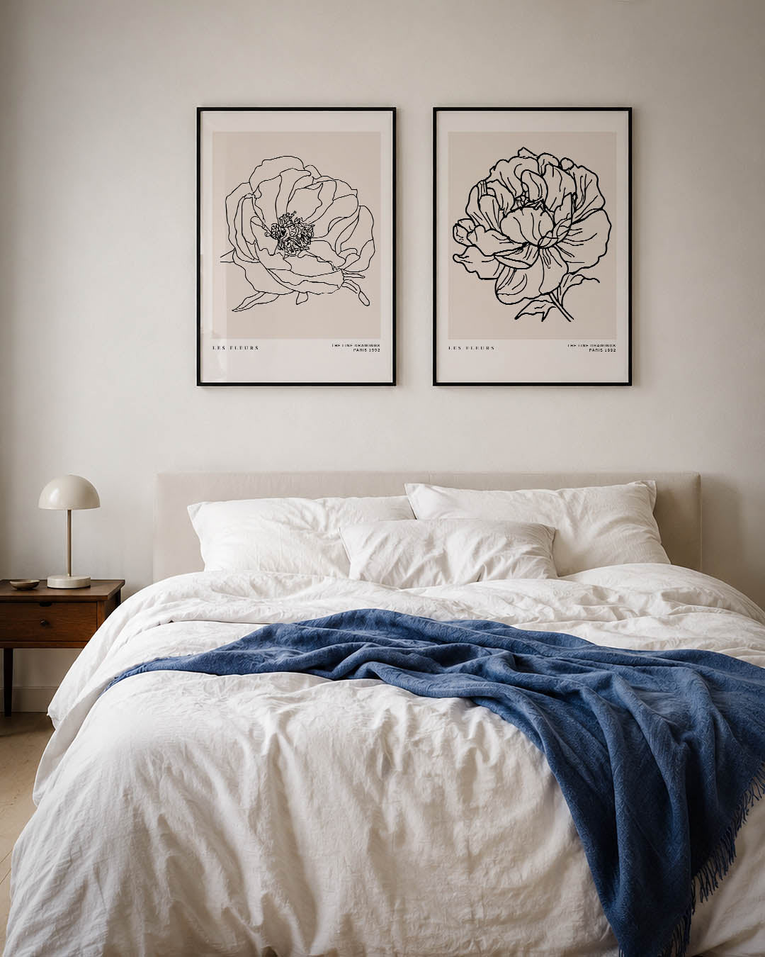 Lijnbloem harmonie Posterset