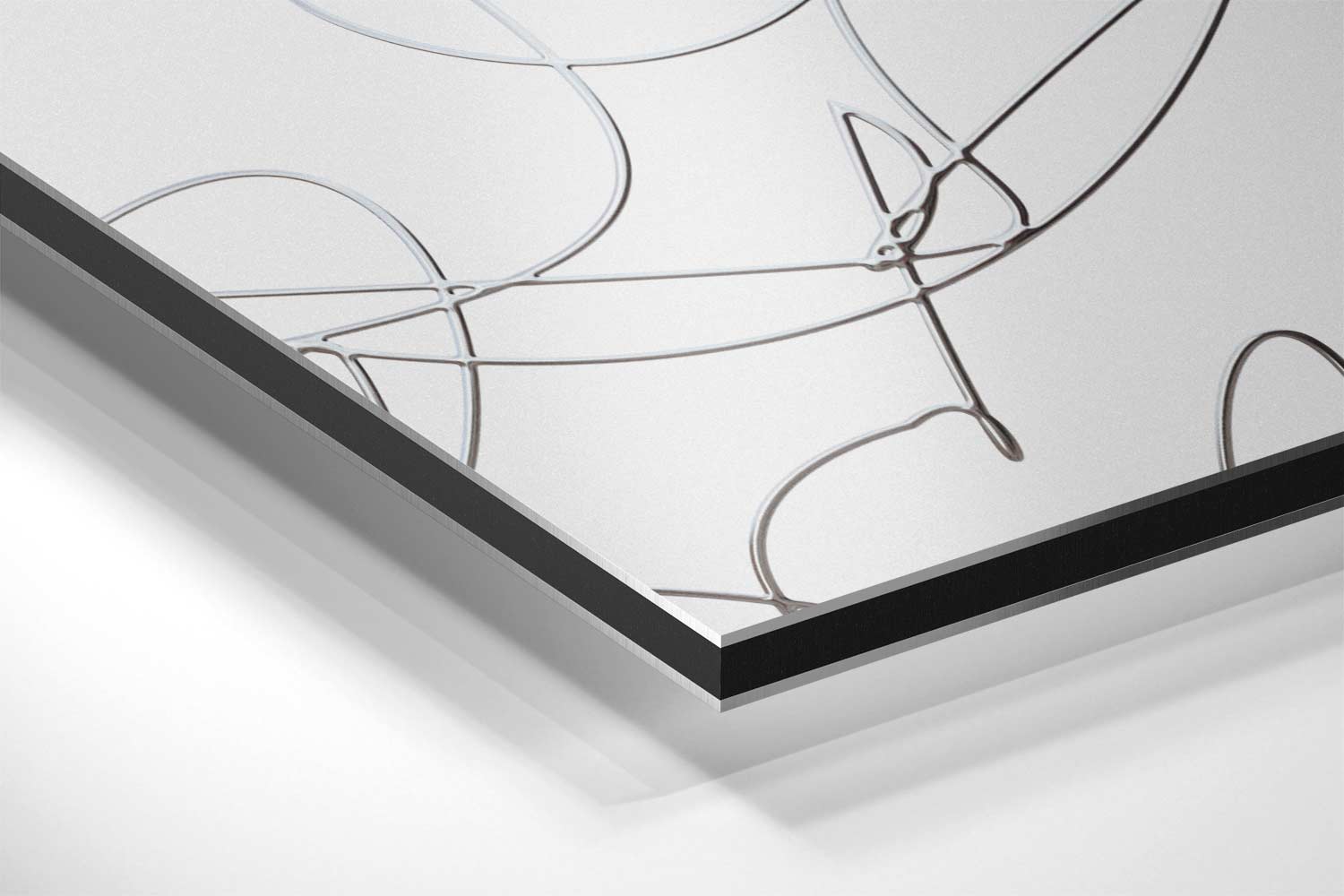 Ruimtelijk Hart Lollyart Kunstwerk-canvas-dibond-plexiglas-wanddecoratie-WallArtistic