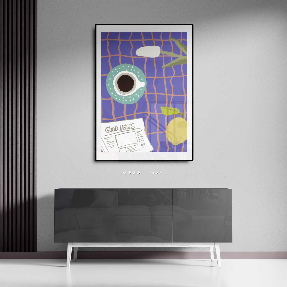 Ochtendgeluk voor Beginners Kunstwerk-canvas-dibond-plexiglas-wanddecoratie-WallArtistic