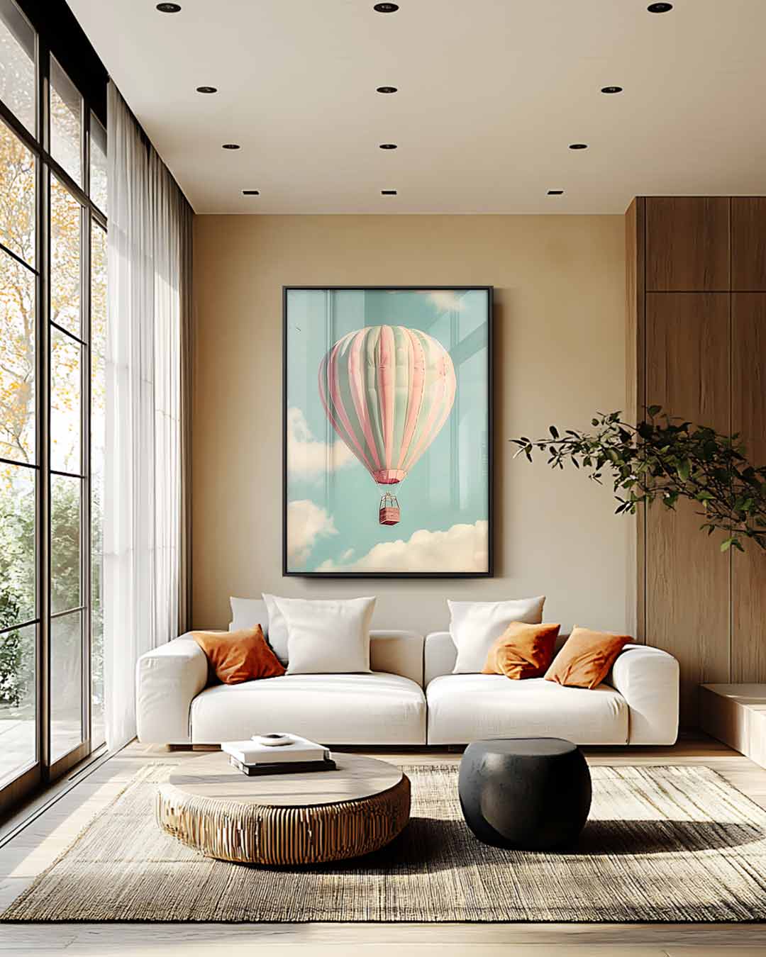 Droomvlucht in Kleur Kunstwerk-canvas-dibond-plexiglas-wanddecoratie-WallArtistic