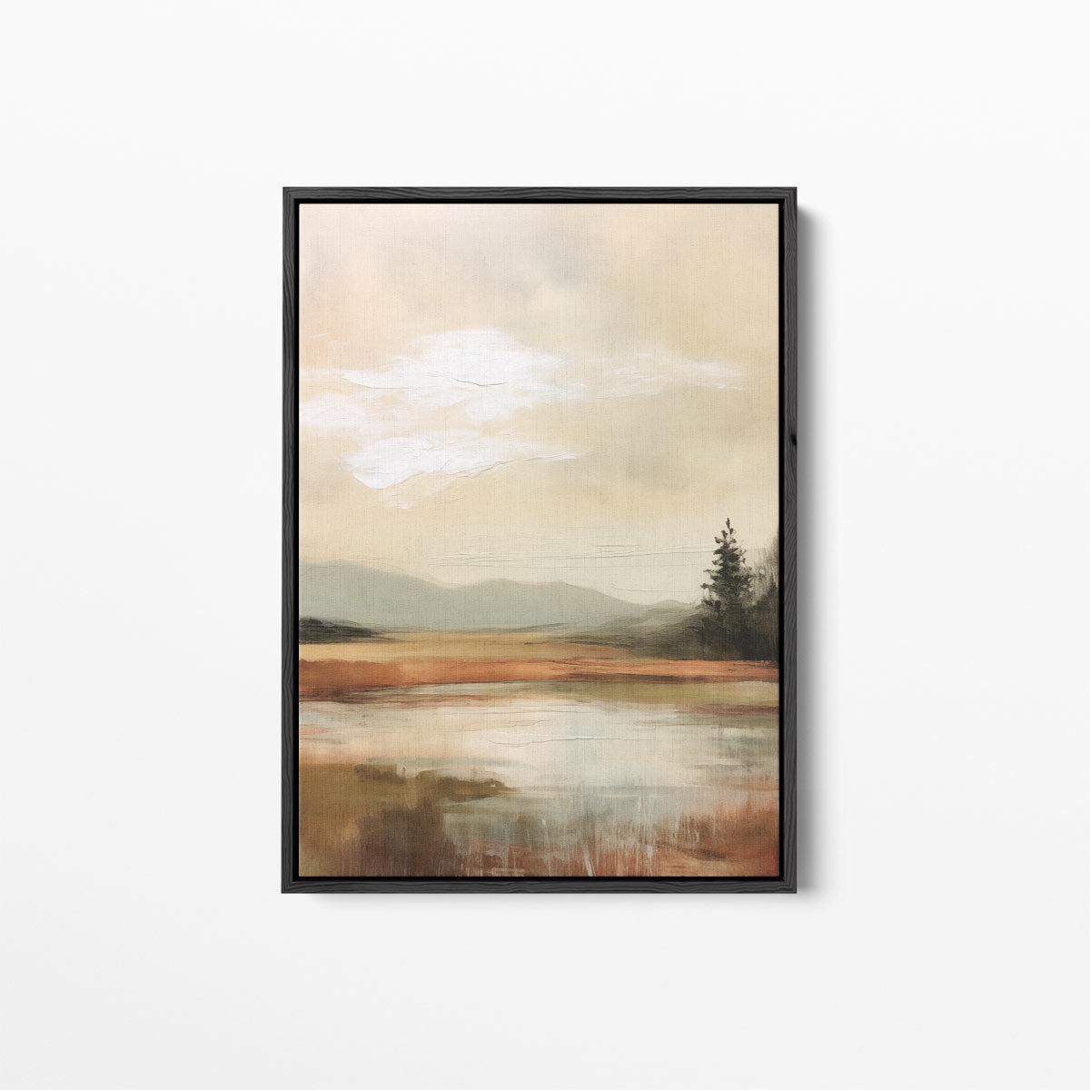 Rustieke Herfstlandschap Kunstwerk-canvas-dibond-plexiglas-wanddecoratie-WallArtistic