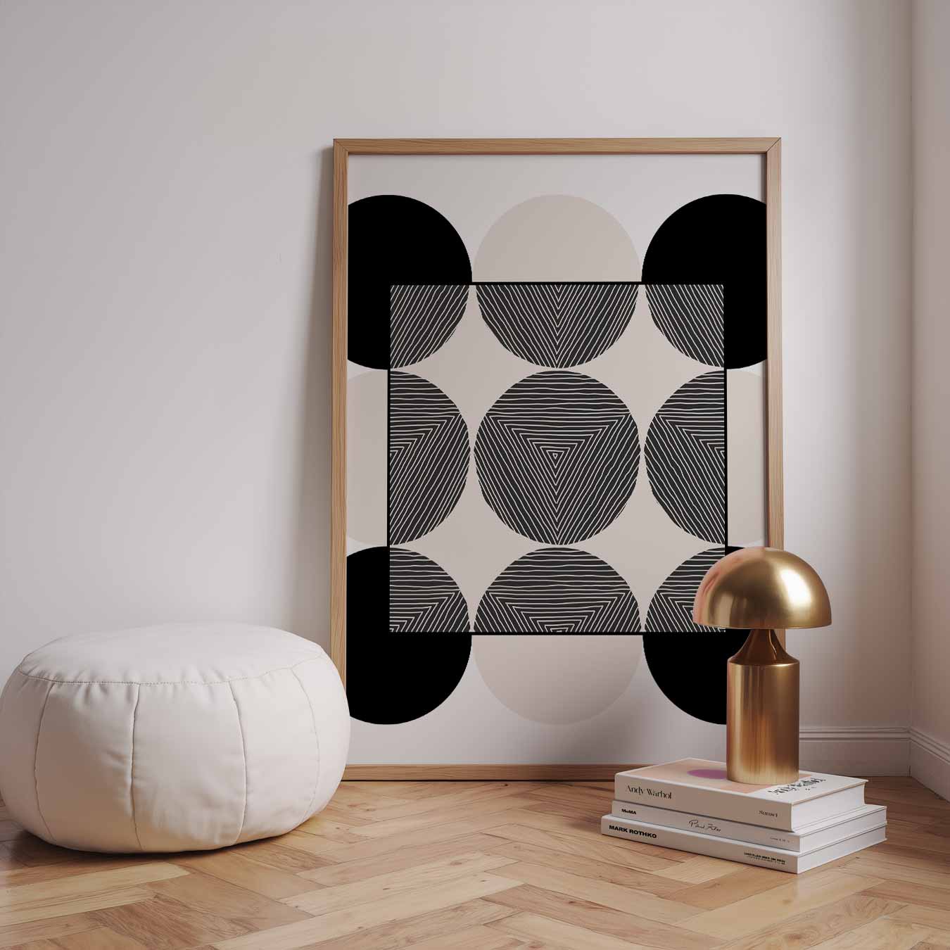 Geometrische Cirkel Poster