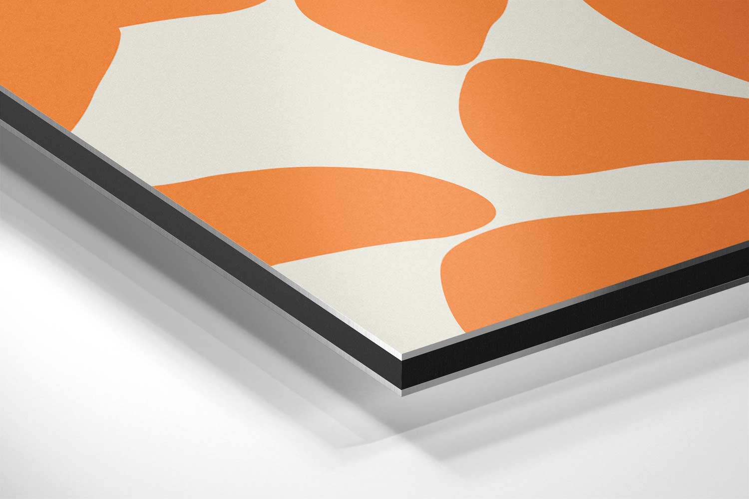 Bloemenpracht in Oranje Kunstwerk-canvas-dibond-plexiglas-wanddecoratie-WallArtistic
