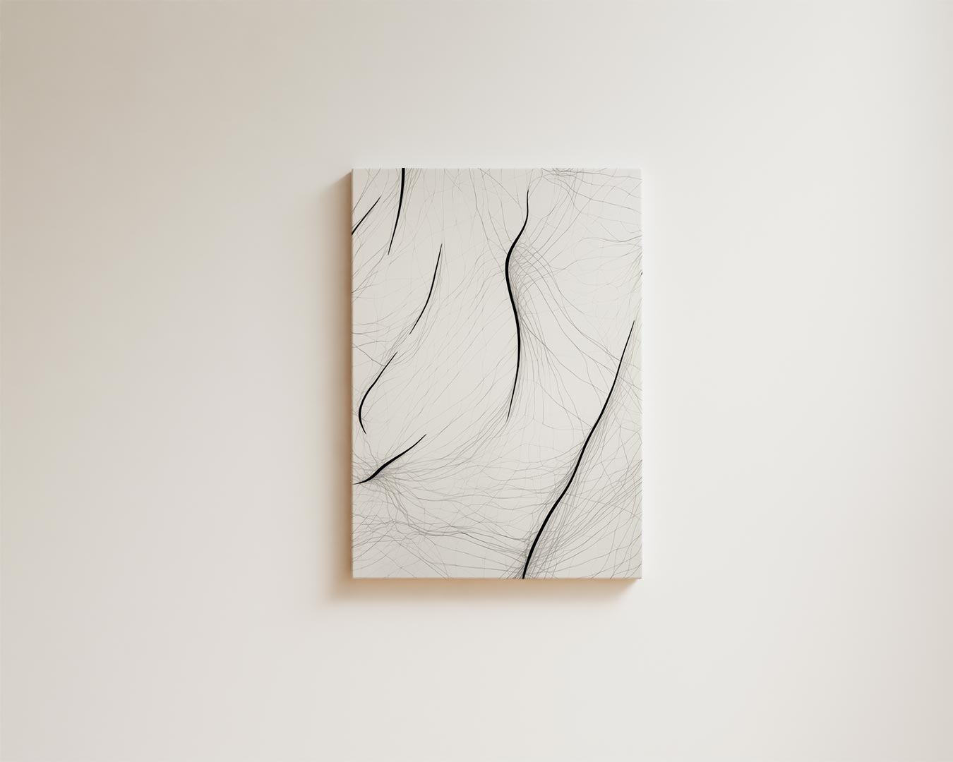 Dansende Lijnen Kunstwerk-canvas-dibond-plexiglas-wanddecoratie-WallArtistic