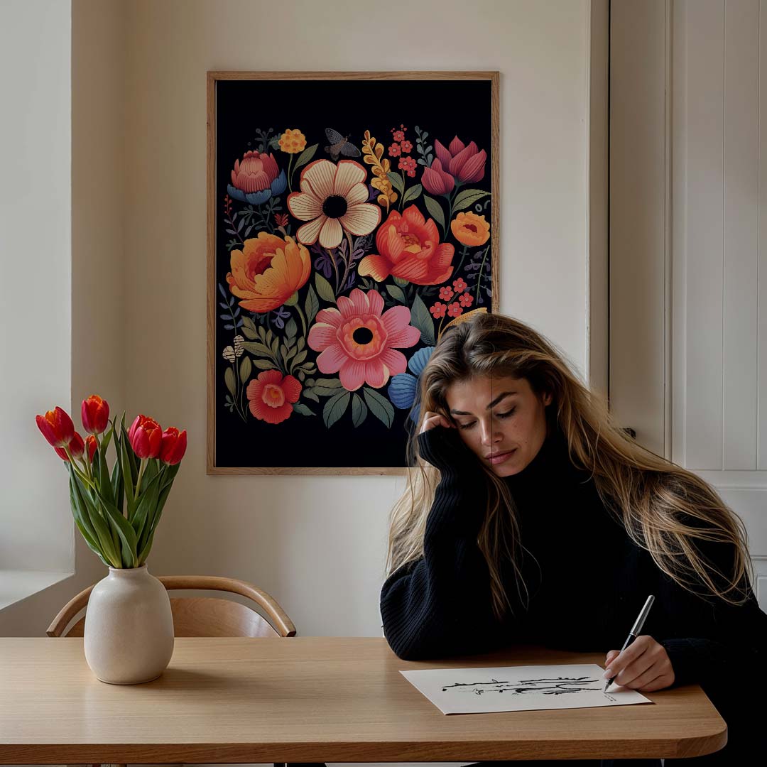 Bloemenpracht Poster-WallArtistic