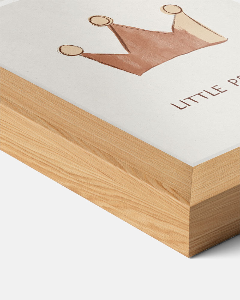 Little Prince Kroon Poster-WallArtistic