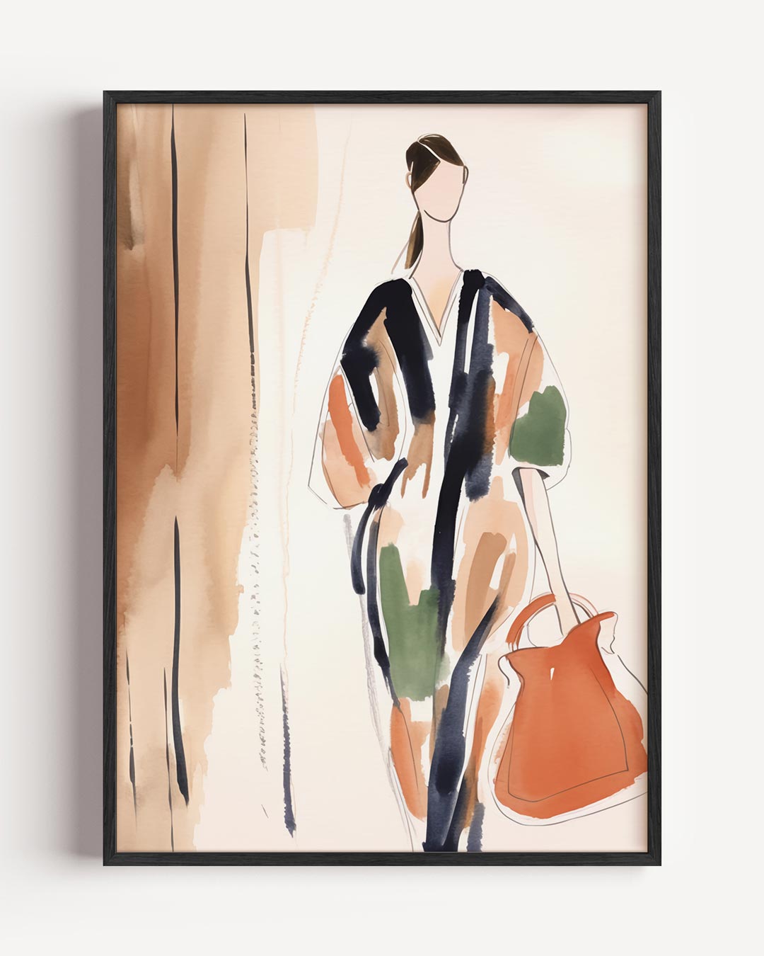 Artistieke Mode Illustratie Poster-WallArtistic