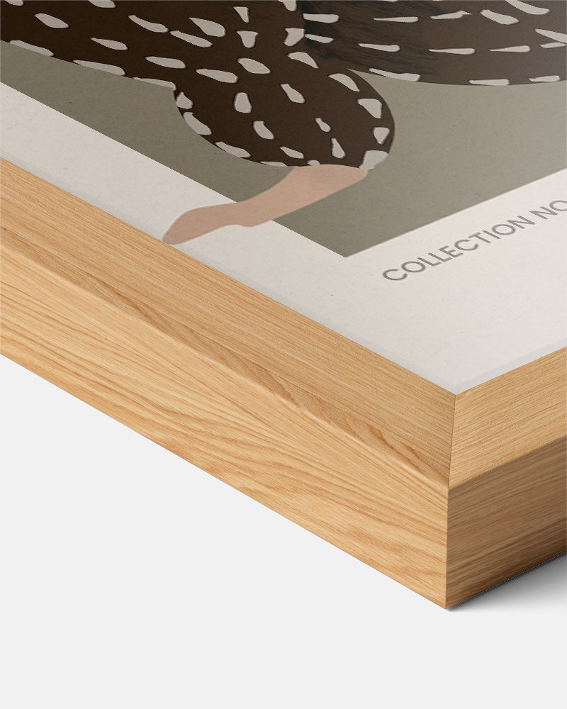 Abstracte Dames Silhouet Poster-WallArtistic