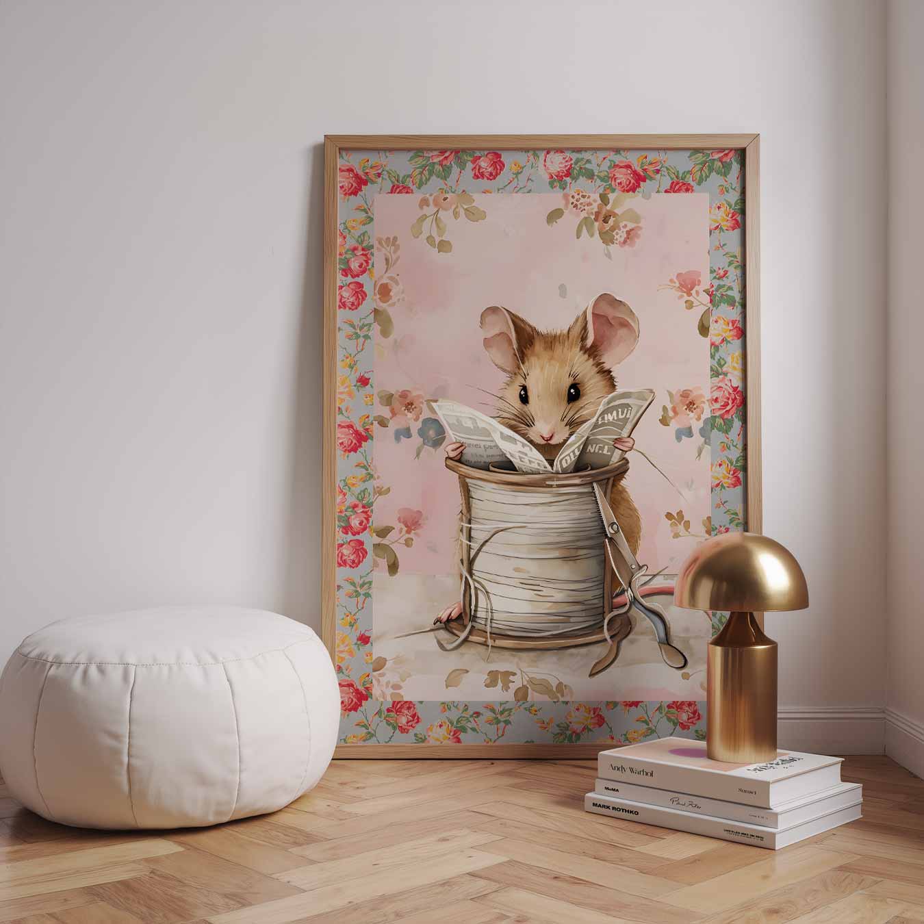 Schattige Muizenposter-WallArtistic