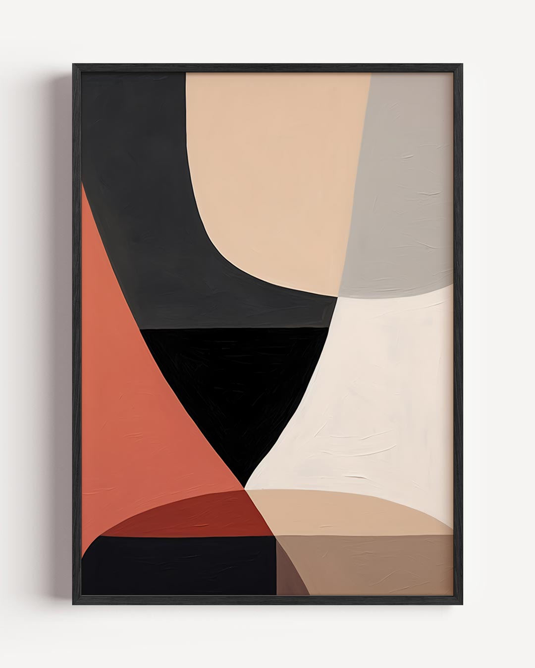 Abstracte Vormen en Kleuren Poster-WallArtistic