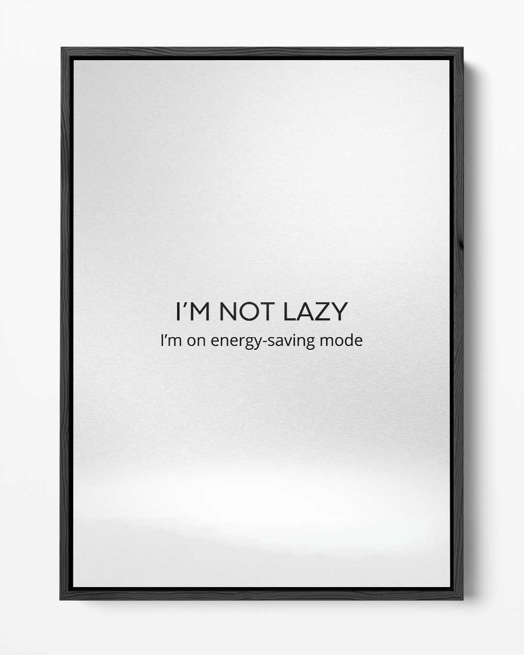 Relaxte Energie Modus Poster Kunstwerk-canvas-dibond-plexiglas-wanddecoratie-WallArtistic