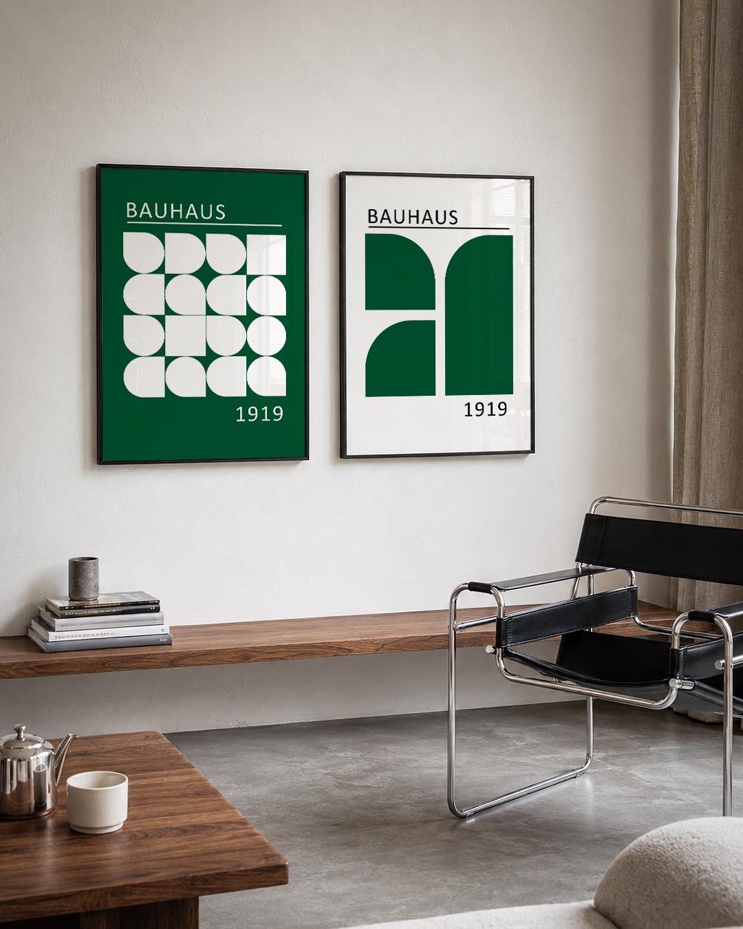 Vormen en vlakken Posterset