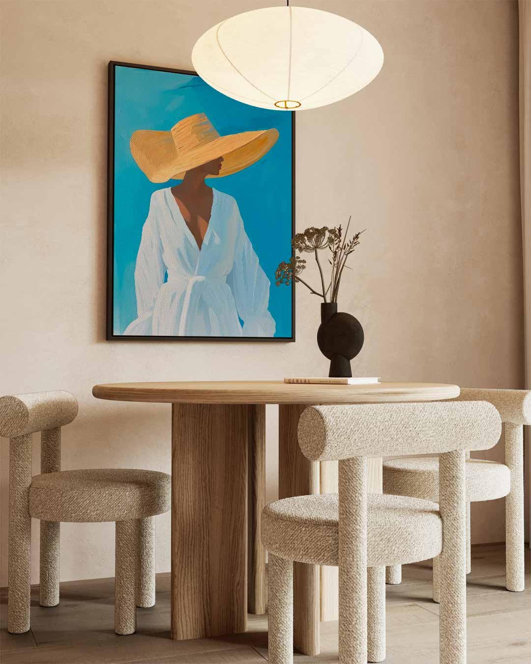 Zomer Elegantie Kunstwerk-canvas-dibond-plexiglas-wanddecoratie-WallArtistic